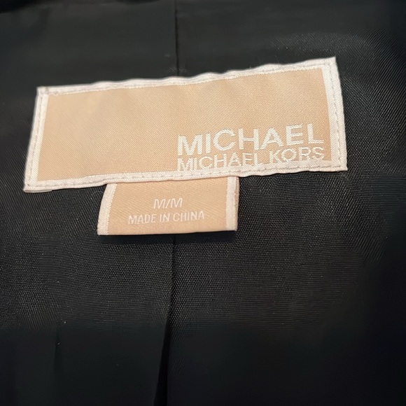 Michael Kors leather jacket. Size M , fits US6-8 - Picture 4 of 11